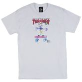 Thrasher Kid Cover Tee - Blanc - T-shirt à manches courtes