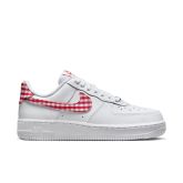 Nike Air Force 1 '07 "Red Gingham" Wmns - Blanc - Baskets