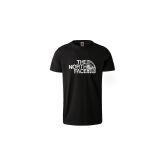 The North Face M S/S Woodcut Dome Tee - Vert - T-shirt à manches courtes
