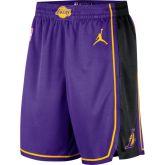 Jordan Dri-FIT NBA Los Angeles Lakers Statement Edition Swingman Basketball Shorts - Mauve - Shorts