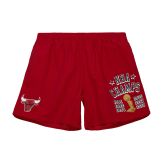 Mitchell & Ness NBA Chicago Bulls Team Heritage Woven Shorts - Rouge - Shorts