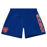 Mitchell & Ness NBA New York Knicks Team Heritage Woven Shorts - Bleu - Shorts