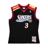 Mitchell & Ness NBA Philadelphia 76ers Allen Iverson Alternate Spain Jersey - Noir - Jersey