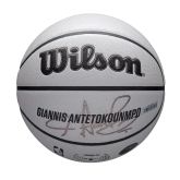 Wilson NBA Player Icon UV Giannis Antetokounmpo Size 7 - Blanc - Balle Wilson NBA Player Icon UV Giannis Antetokounmpo Size 7 - Blanc - Balle