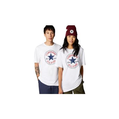 Converse Go-To All Star Patch Standard Fit T-Shirt - Blanc - T-shirt à manches courtes