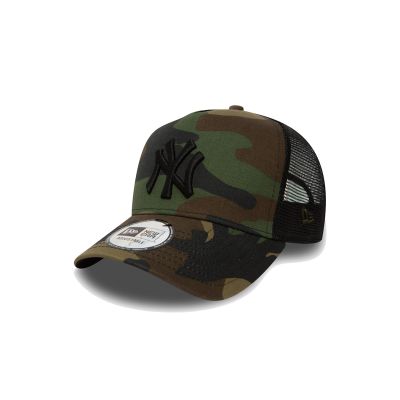 New Era Yankees Clean Camo A-Frame Trucker Cap - Multicolor - Casquette New Era Yankees Clean Camo A-Frame Trucker Cap - Multicolor - Casquette