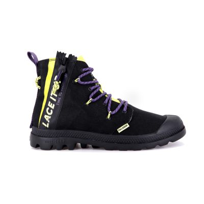 Palladium Pampa Lite Lace IT - Noir - Baskets Palladium Pampa Lite Lace IT - Noir - Baskets