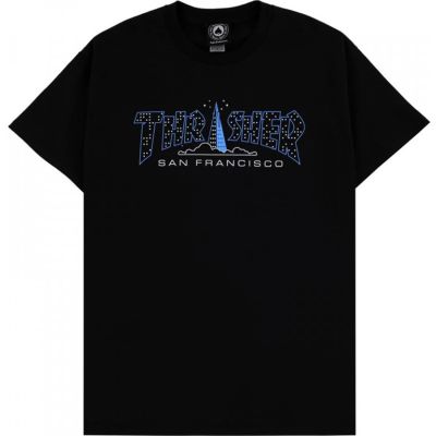 Thrasher Pyramid Tee - Noir - T-shirt à manches courtes