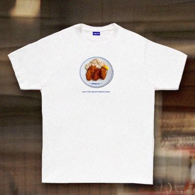 The Streets Christmas Dinner Tee White - Blanc - T-shirt à manches courtes
