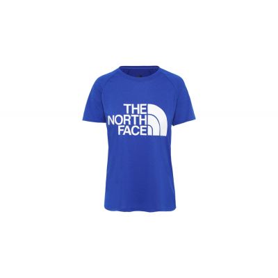 The North Face W Graphic Play Hard slim Fit Tee - Bleu - T-shirt à manches courtes