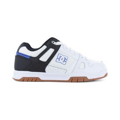 DC Shoes Stag White Black - Blanc - Baskets DC Shoes Stag White Black - Blanc - Baskets