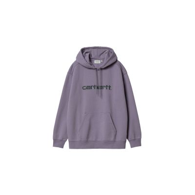 Carhartt WIP W' Hooded Carhartt Sweatshirt Purple - Mauve - Hoodie