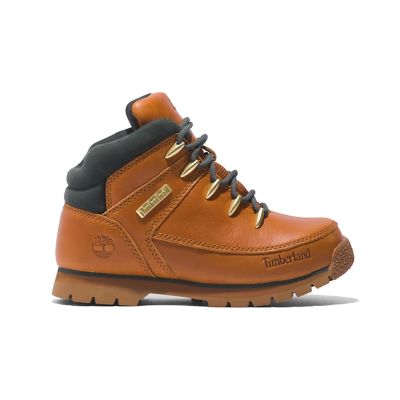 Timberland Euro Sprint Hiking Boot For Junior Brown - Marron - Baskets