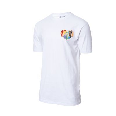 Karl Kani Woven Signature Kani Life Tee White - Blanc - T-shirt à manches courtes