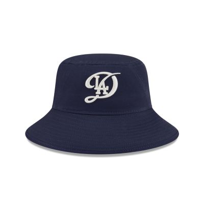 New Era MLB Essential Bucket Hat Los Angeles Dodgers - Bleu - Chapeau New Era MLB Essential Bucket Hat Los Angeles Dodgers - Bleu - Chapeau