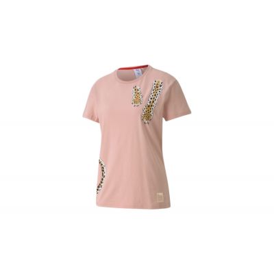 Puma x Charlotte Olympia Women's Tee - Rose - T-shirt à manches courtes