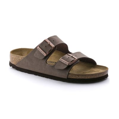 Birkenstock Arizona BF Nubuck Mocha Narrow Fit - Marron - Sandales Birkenstock Arizona BF Nubuck Mocha Narrow Fit - Marron - Sandales