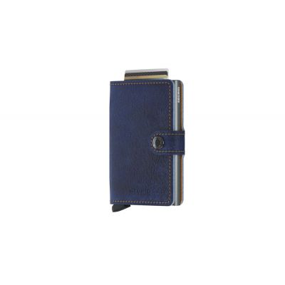 Secrid Miniwallet Indigo 5-Titanium - Bleu - Accessoires