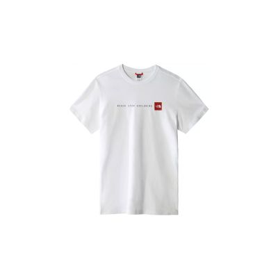 The North Face M Base Tee White - Blanc - T-shirt à manches courtes