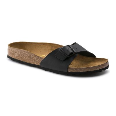 Birkenstock Madrid Black Narrow Fit - Noir - Sandales Birkenstock Madrid Black Narrow Fit - Noir - Sandales