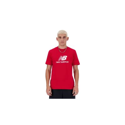 New Balance Sport Essentials Logo T-Shirt - Rouge - T-shirt à manches courtes