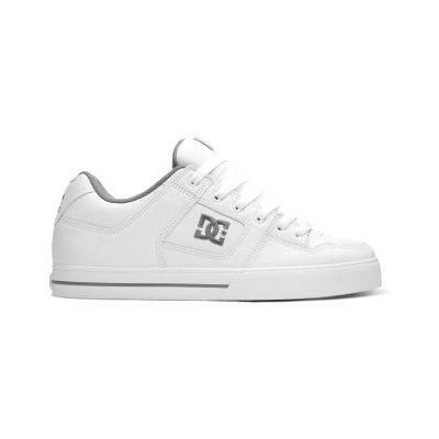 DC Shoes Pure White Battleship - Blanc - Baskets DC Shoes Pure White Battleship - Blanc - Baskets