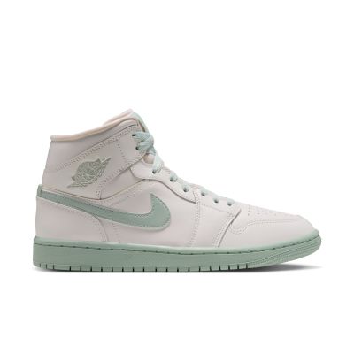 Air Jordan 1 Mid Women's Shoes Sail - Blanc - Baskets Air Jordan 1 Mid Women's Shoes Sail - Blanc - Baskets