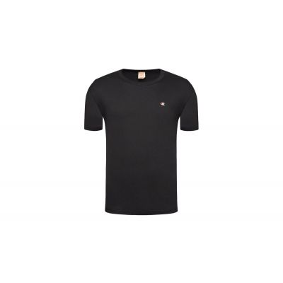 Champion Crewneck T-Shirt - Noir - T-shirt à manches courtes