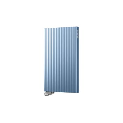 Secrid Premium Cardprotector Fluted Ice Blue + - Bleu - Portefeuille Secrid Premium Cardprotector Fluted Ice Blue + - Bleu - Portefeuille