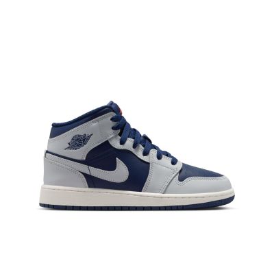 Air Jordan 1 Mid "Blue Void" (GS) - Bleu - Baskets