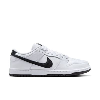 Nike SB Dunk Low Pro "White Black" - Blanc - Baskets Nike SB Dunk Low Pro "White Black" - Blanc - Baskets