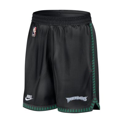 Nike Dri-FIT NBA Minnesota Timberwolves DNA 2025/26 Hardwood Classics 8" Shorts - Noir - Jersey