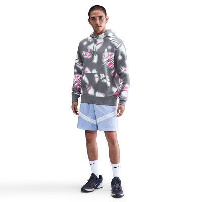 Nike Ja Club Fleece Pullover Hoodie Photon Dust - Gris - Hoodie