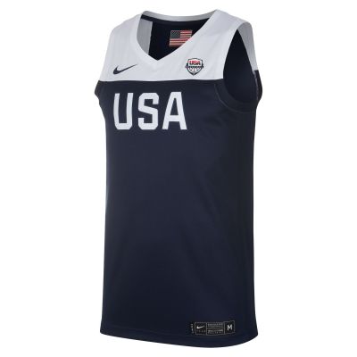 Nike USA (Road) Basketball Jersey - Bleu - Jersey