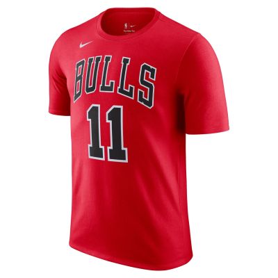 Nike NBA Chicago Bulls Tee University Red - Rouge - T-shirt à manches courtes