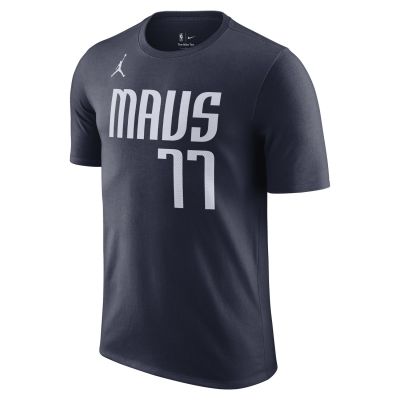 Jordan NBA Dallas Mavericks Statement Edition Luka Doncic Tee - Bleu - T-shirt à manches courtes