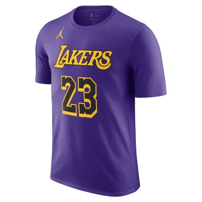 Jordan NBA LeBron James Los Angeles Lakers Statement Edition Tee Field Purple - Mauve - T-shirt à manches courtes