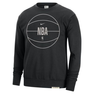Nike Dri-FIT NBA Standard Issue Crewneck Black - Noir - Hoodie