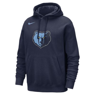Nike NBA Memphis Grizzlies Club Pullover Hoodie College Navy - Bleu - Hoodie