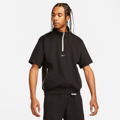Nike Dri-FIT Standard Issue 1/4 Basketball Top Black - Noir - T-shirt à manches courtes