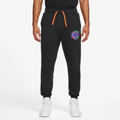 Jordan Zion Graphic Fleece Pants Black - Noir - Pantalon