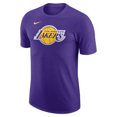 Nike NBA Los Angeles Lakers Essential Logo Tee Field Purple - Mauve - T-shirt à manches courtes