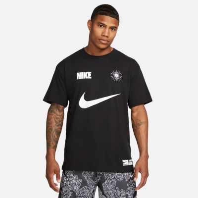 Nike Max90 Naos Basketball Tee Black - Noir - T-shirt à manches courtes