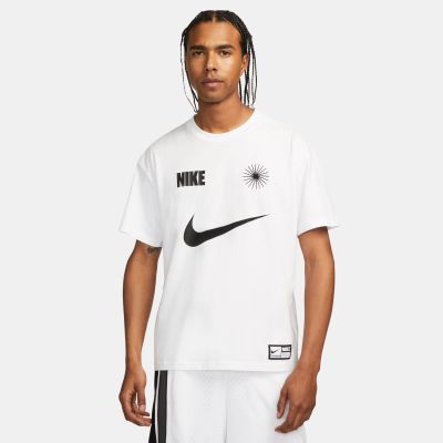 Nike Max90 Naos Basketball Tee White - Blanc - T-shirt à manches courtes