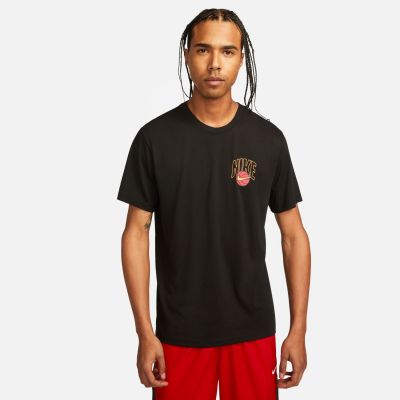 Nike Dri-FIT Basketball Tee Black - Noir - T-shirt à manches courtes