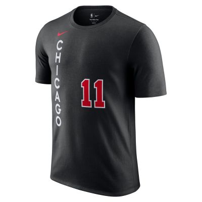 Nike NBA Demar Derozan Chicago Bulls City Edition Tee Black - Noir - T-shirt à manches courtes
