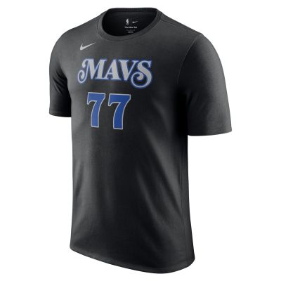 Nike NBA Dallas Mavericks Luka Doncic City Edition Tee - Noir - T-shirt à manches courtes