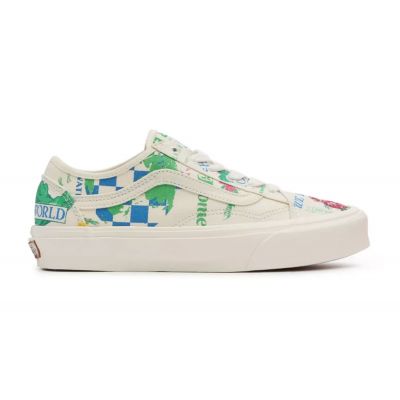Vans Old Skool Tapered Shoes Eco Theory - Blanc - Baskets