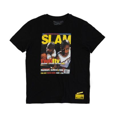 Mitchell & Ness NBA Golden State Warriors Tim Hardaway Slam Tee - Noir - T-shirt à manches courtes