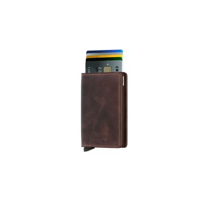 Secrid Slimwallet Vintage Chocolate - Marron - Accessoires Secrid Slimwallet Vintage Chocolate - Marron - Accessoires